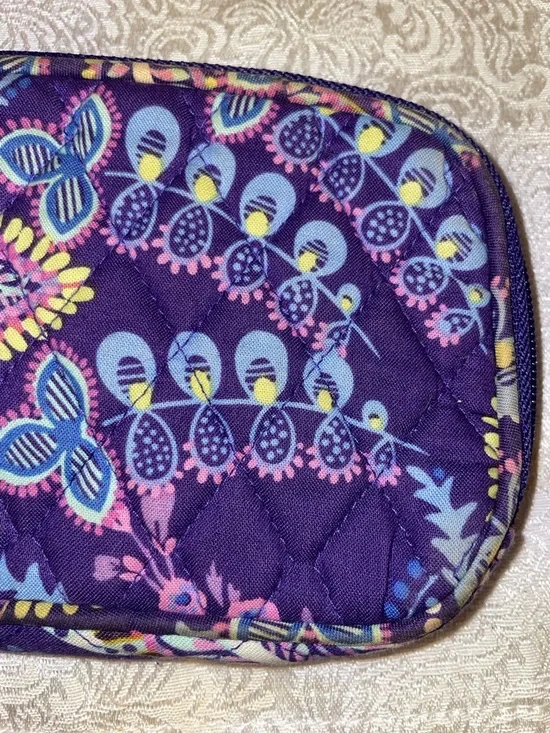 Vera Bradley Floral Wristlet Wallet - Purple - Picture 12 of 16